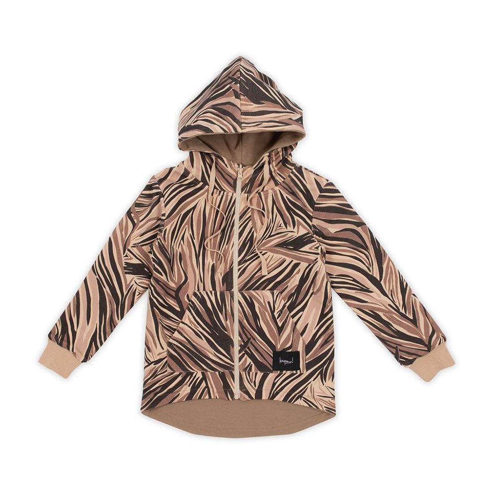Kapow Kids Animalistic Reversible Zip Jacket | Sweaters & Knitwear | Bon Bon Tresor