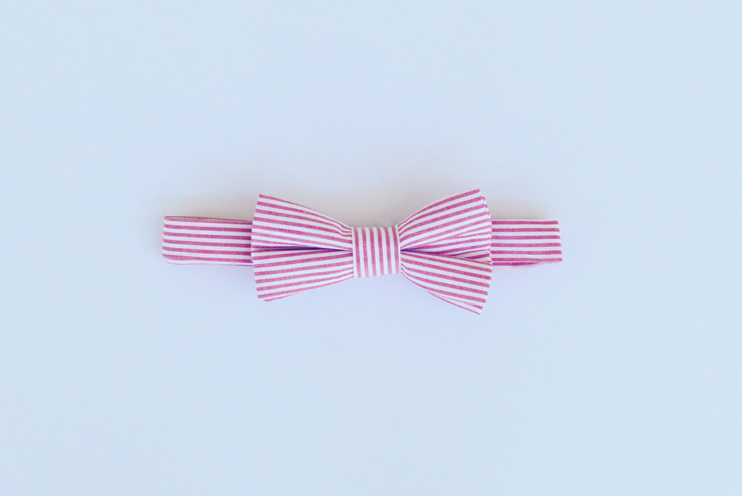 Foxy Fellow Alfie Red Stripe Bow Tie | Ties & Belts | Bon Bon Tresor