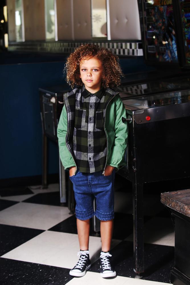 Anarkid Denim Jogger Shorts | Pants & Shorts | Bon Bon Tresor