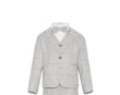 Kiddie Couture Grey Linen Jacket | Coats & Jackets | Bon Bon Tresor