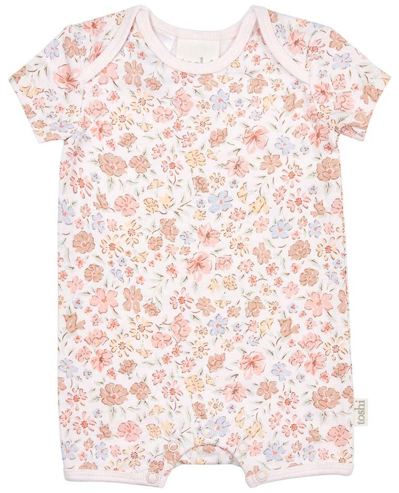 Toshi Onesie Short Sleeve Lu Lu | Rompers & Playsuits | Bon Bon Tresor