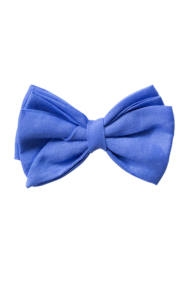 Sofia The Label Bow Hair Clip Royal Blue | Hair Accessories | Bon Bon Tresor