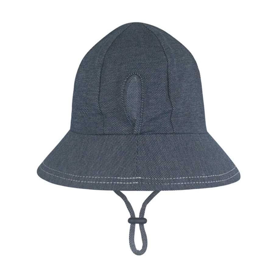 Bedhead Hats Ponytail Bucket Hat Denim | Sun hat | Bon Bon Tresor