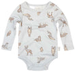 Toshi Bodysuit Long Sleeve Classic Arctic | Rompers & Playsuits | Bon Bon Tresor