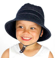 Bedhead Hats Kids Bucket Hat Denim | Sun hat | Bon Bon Tresor