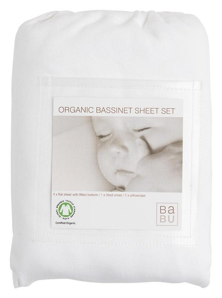 Moses Basket Fitted Sheets Monte Design Bassinet Sheet Set Pack Of