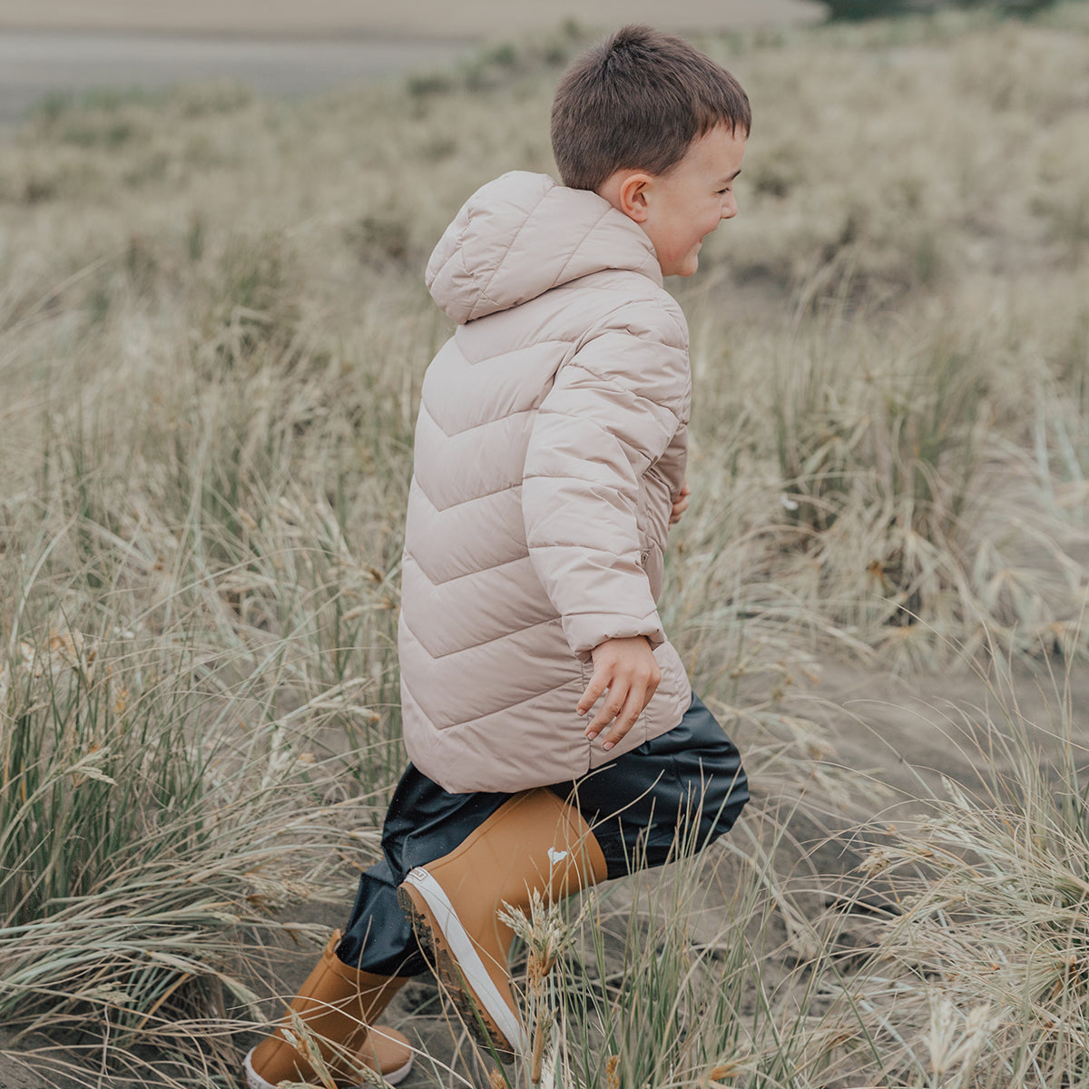 Crywolf Eco Puffer Jacket Camel | Coats & Jackets | Bon Bon Tresor