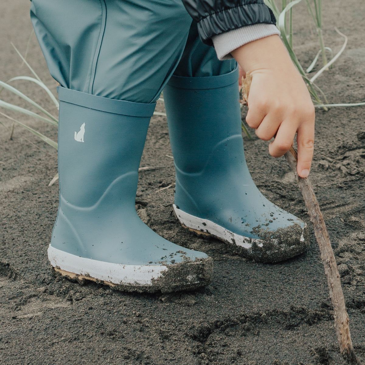 Crywolf Rain Boots Scout Blue | Boots | Bon Bon Tresor