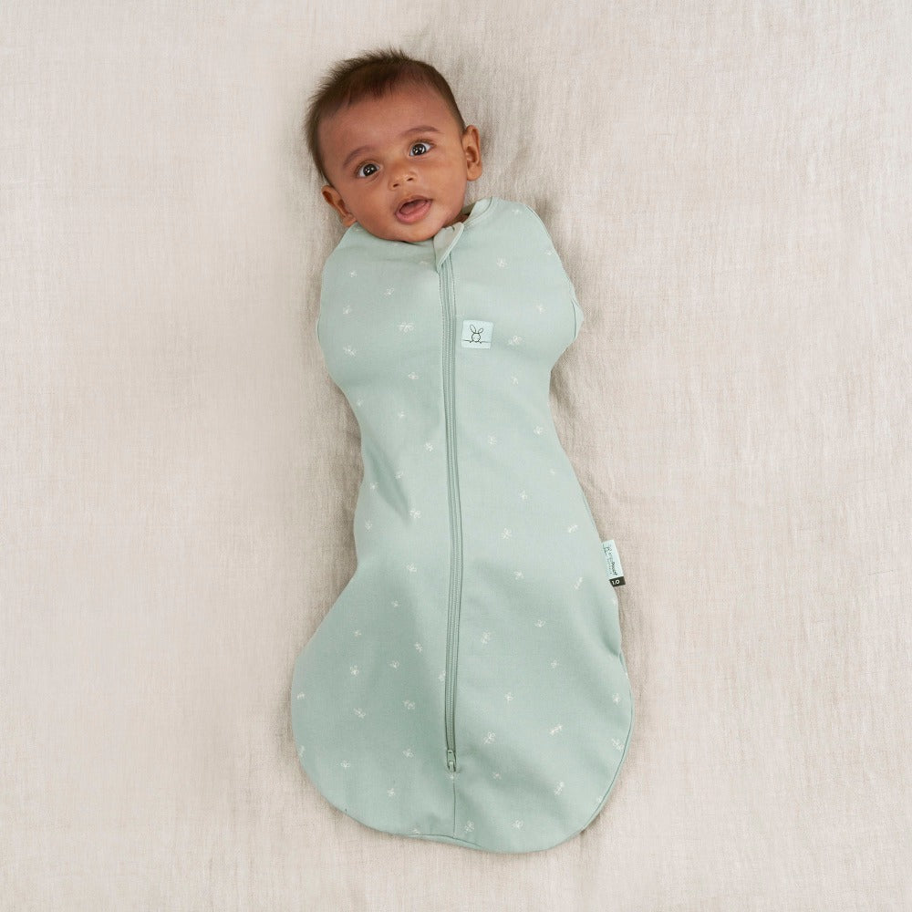 ergopouch Cocoon Swaddle Bag 1.0 Tog Sage | Wraps & Swaddles | Bon Bon Tresor