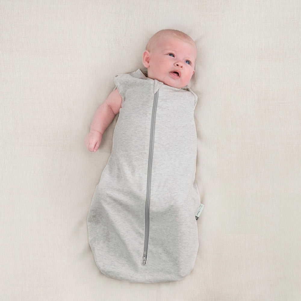 ergopouch Cocoon Swaddle Bag 0.2 Grey Marle | Wraps & Swaddles | Bon Bon Tresor