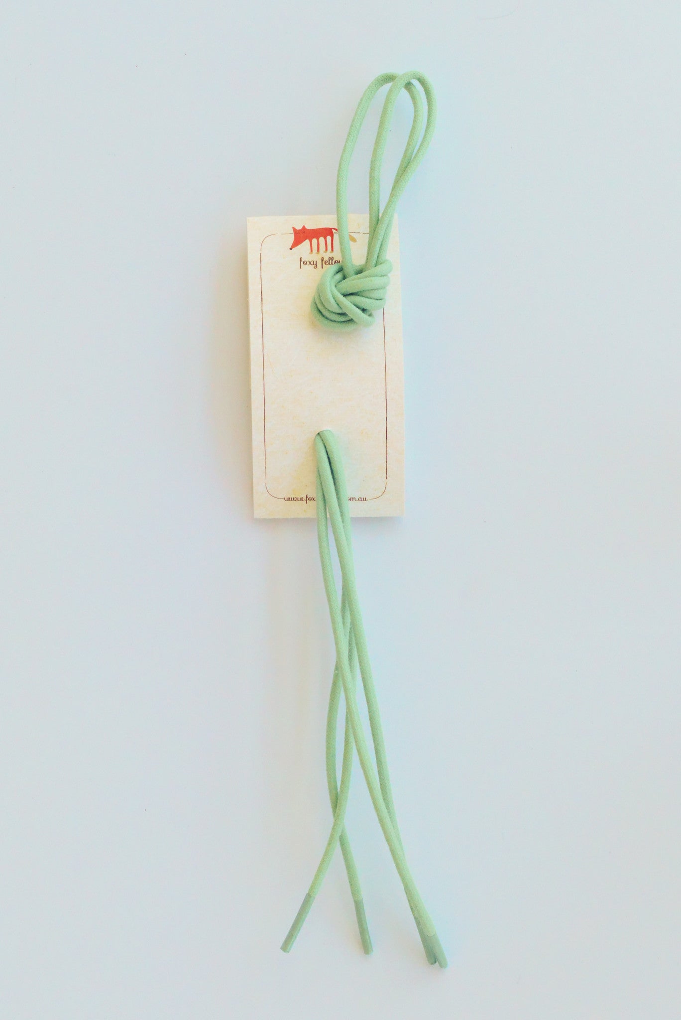 Foxy Fellow Cool Mint Shoe Laces | Shoe Lace | Bon Bon Tresor