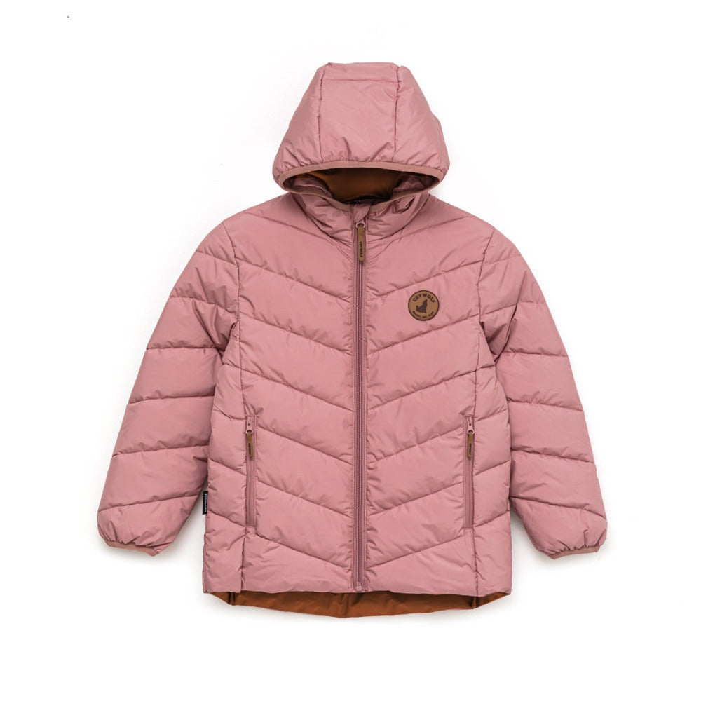 Crywolf Eco Puffer Jacket Rose | Coats & Jackets | Bon Bon Tresor