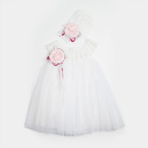 Styled By Alexandros - Vintage White Tulle Party Dress | Party Dresses | Bon Bon Tresor
