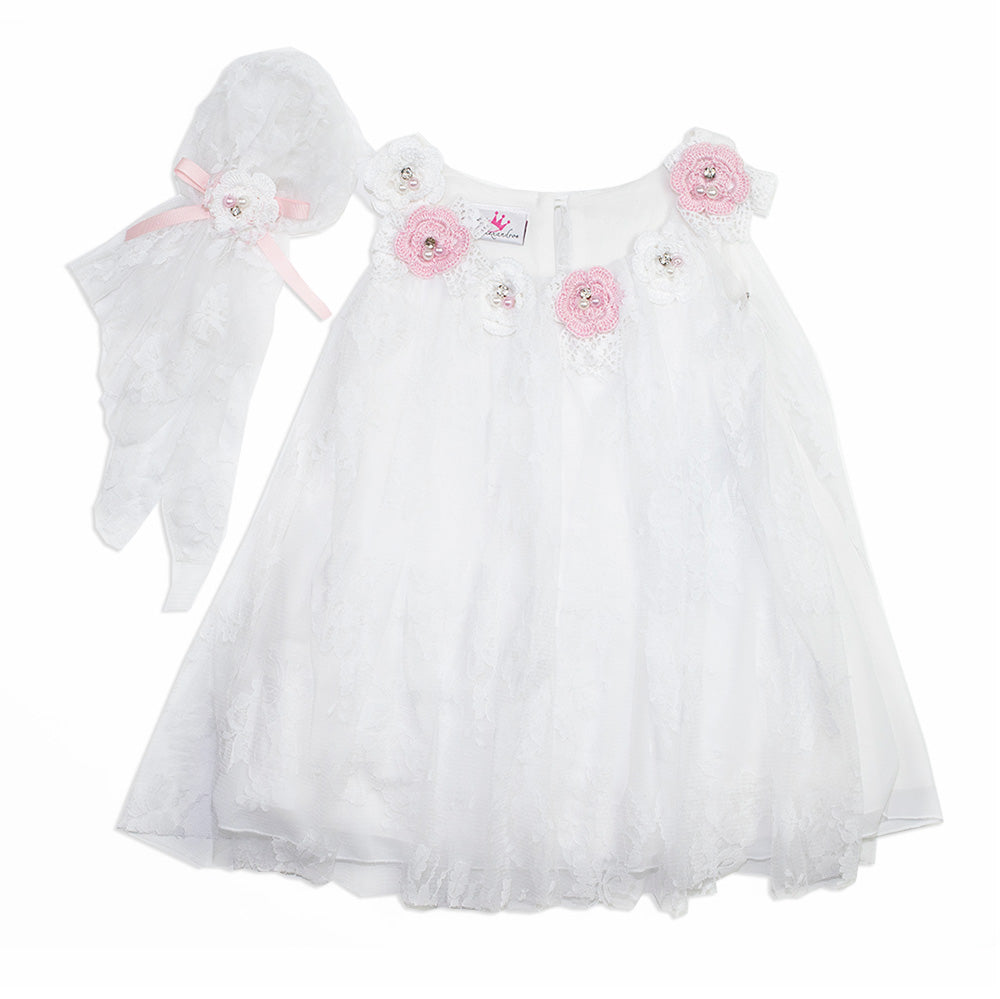 Styled by Alexandros - Vintage White Lace Party Dress | Dresses | Bon Bon Tresor