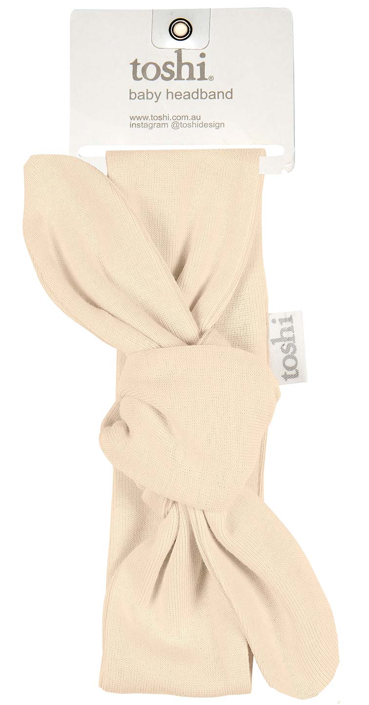 Toshi Dreamtime Organic Headband Almond | Hair Accessories | Bon Bon Tresor