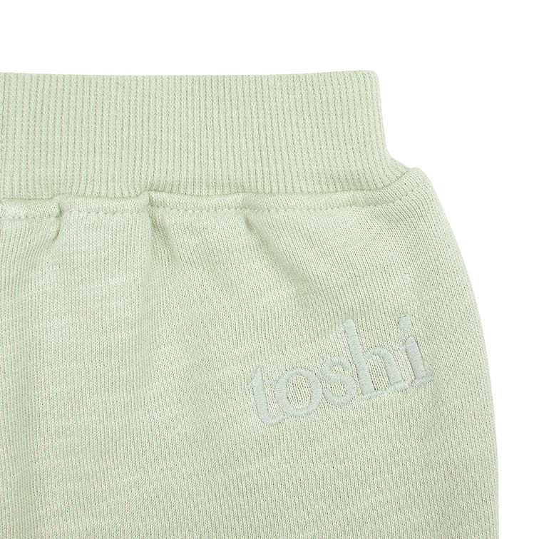 Toshi Dreamtime Organic Trackpants Jade | Pants & Shorts | Bon Bon Tresor