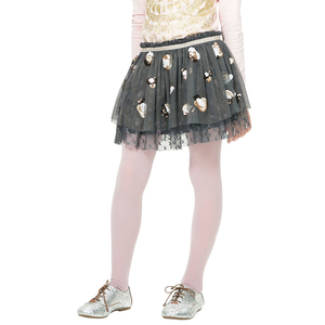 Desigual Kidswear Embellish Black Tulle Skirt | Dresses & Skirts | Bon Bon Tresor