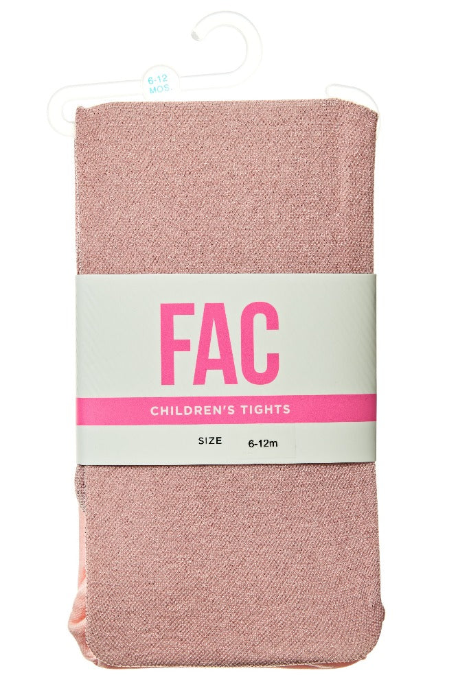 FAC - Nylon Tights Lurex Rose | Tights | Bon Bon Tresor