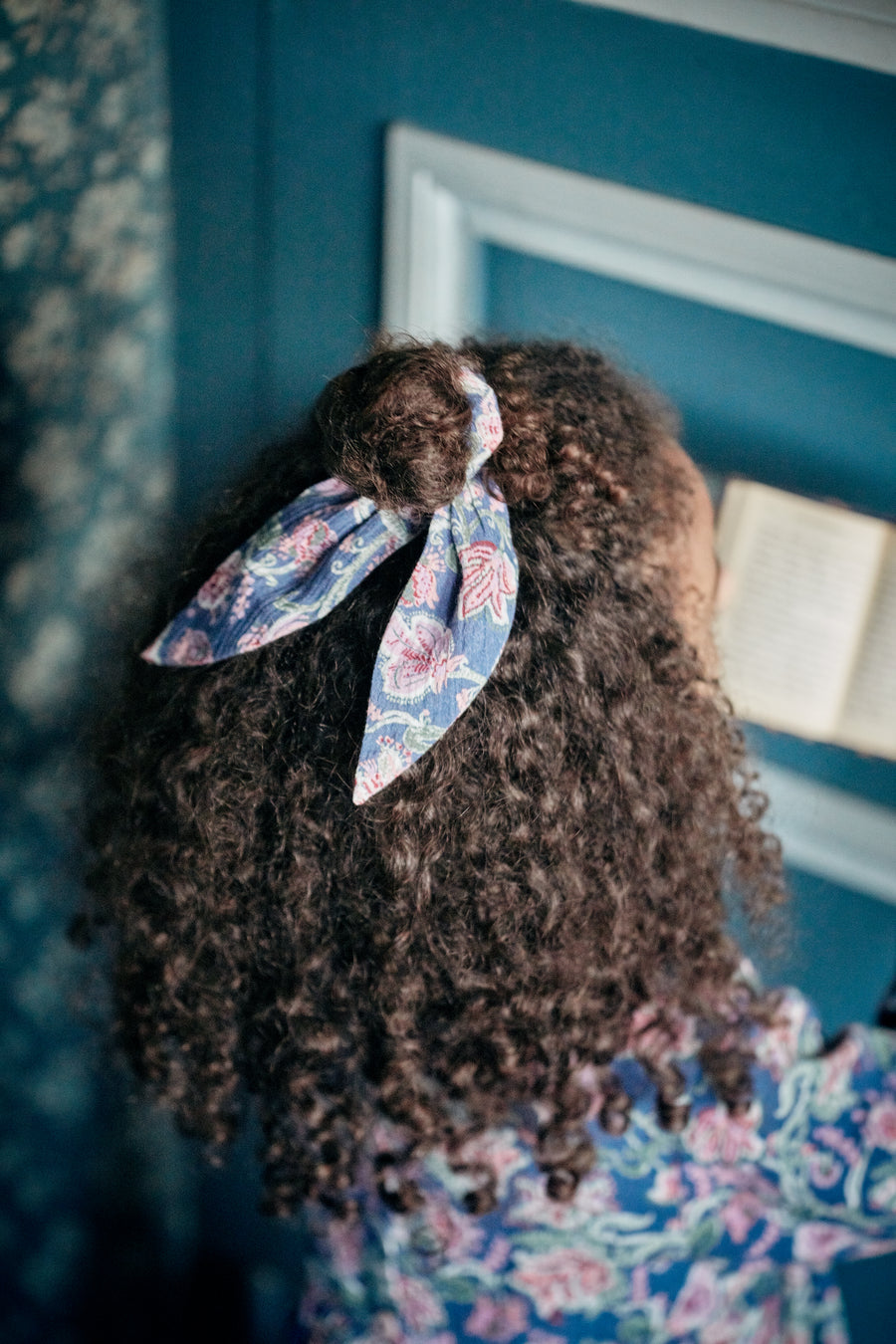 Louise Misha Chloe Scrunchies Wild Flowers | Hair Accessories | Bon Bon Tresor