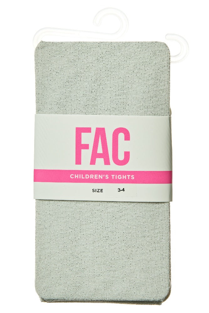 FAC - Nylon Tights Lurex Silver | Tights | Bon Bon Tresor