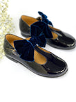 Chloe & Jule Mary Jane T-Bar Catherine Navy | Dress Shoes | Bon Bon Tresor