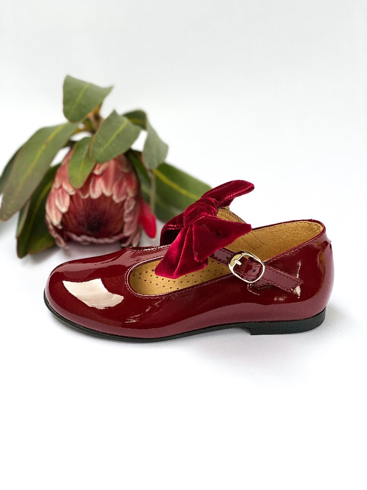 Chloe & Jule Mary Jane T-Bar Catherine Bordeaux | Dress Shoes | Bon Bon Tresor