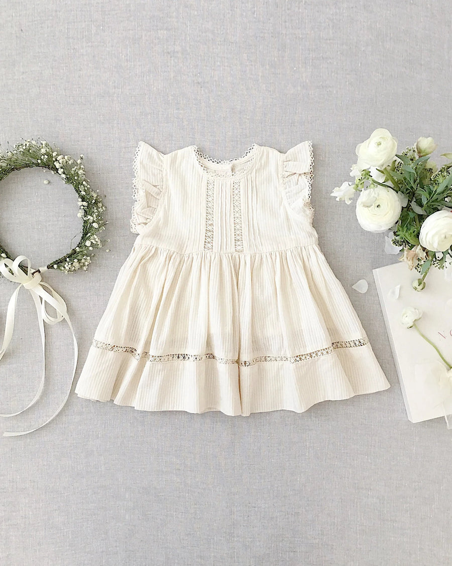 Noralee Isla Dress - Ivory | Dresses & Skirts | Bon Bon Tresor
