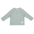 Kapow Kids Cobalt Rib Henley Top | Tops & T-Shirts | Bon Bon Tresor