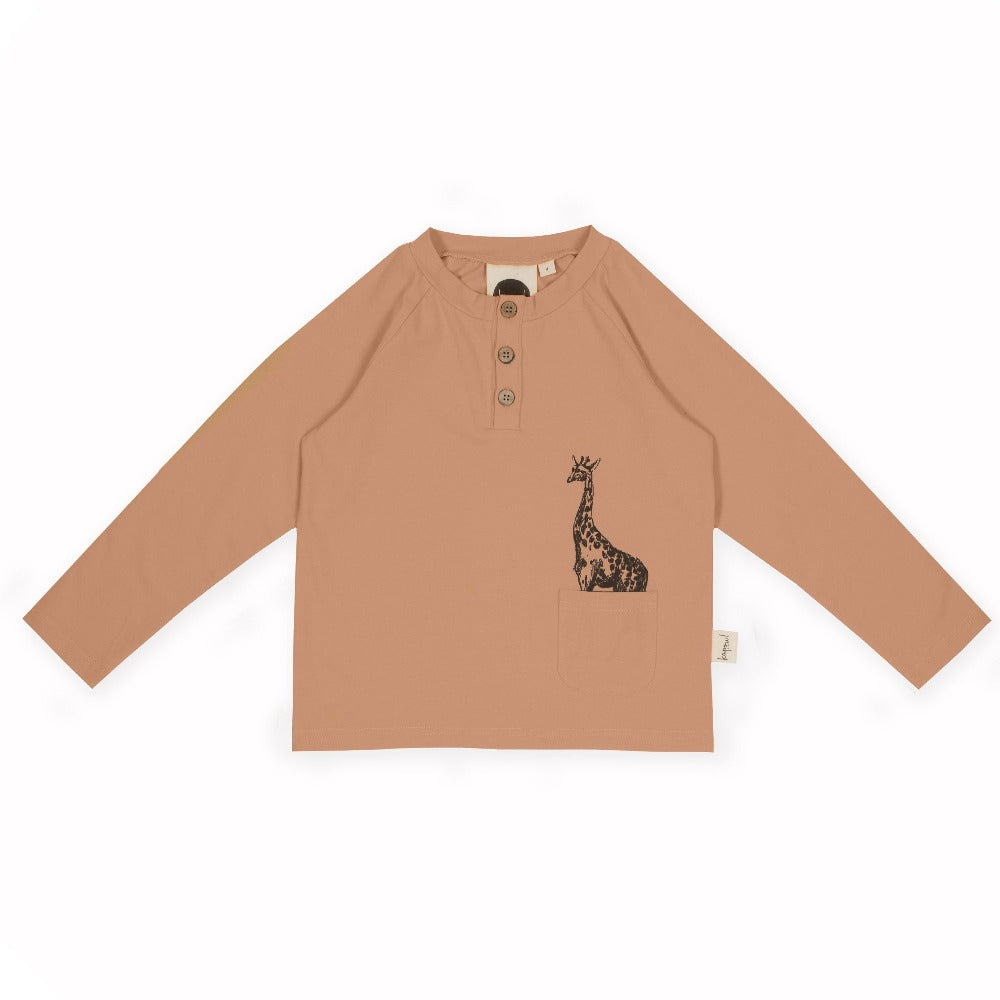 Kapow Kids Vintage Safari LS Raglan T-Shirt | Tops & T-Shirts | Bon Bon Tresor