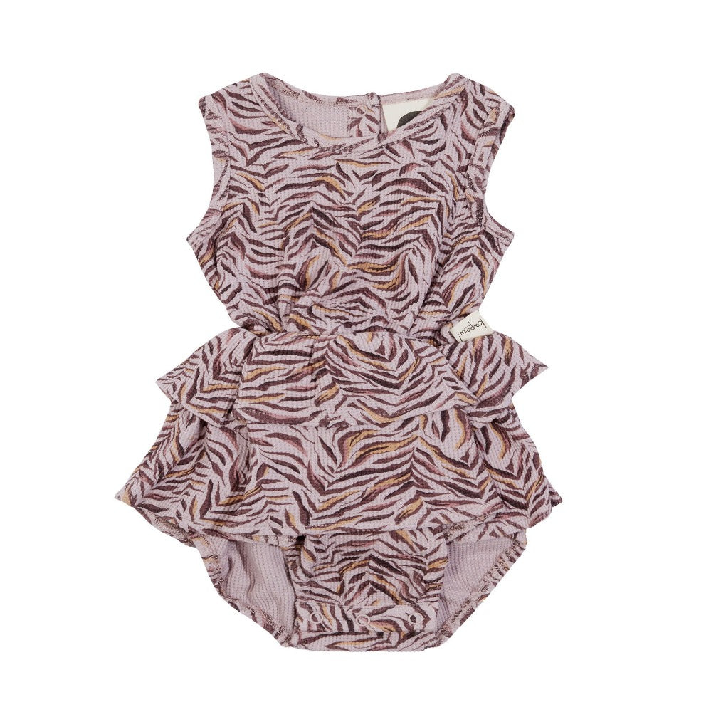 Kapow Kids Tigress Frill Romper | Rompers & Playsuits | Bon Bon Tresor