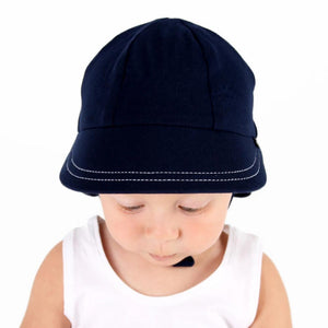 Bedhead Hats Baby Legionnaire Hat Navy | Sun hat | Bon Bon Tresor