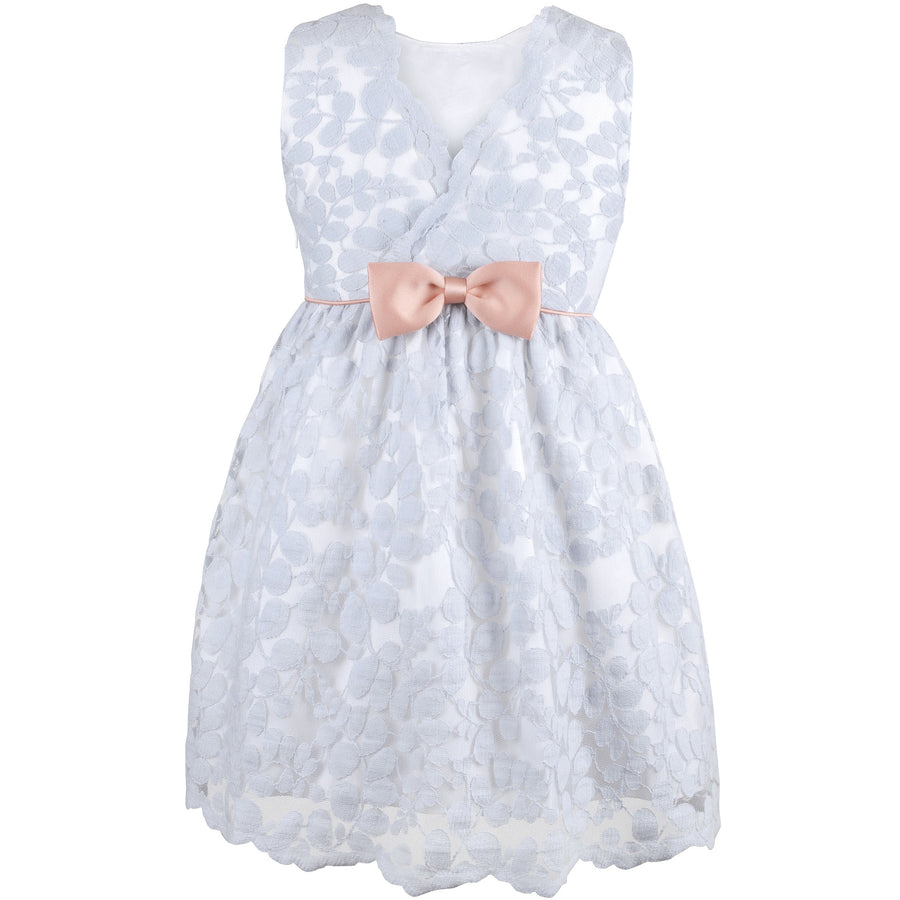 Hucklebones Powder Blue Lace Party Dress | Party Dresses | Bon Bon Tresor