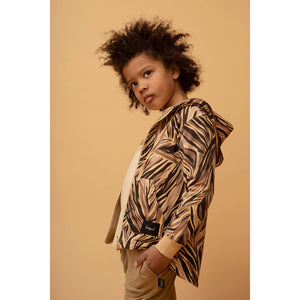 Kapow Kids Animalistic Reversible Zip Jacket | Sweaters & Knitwear | Bon Bon Tresor