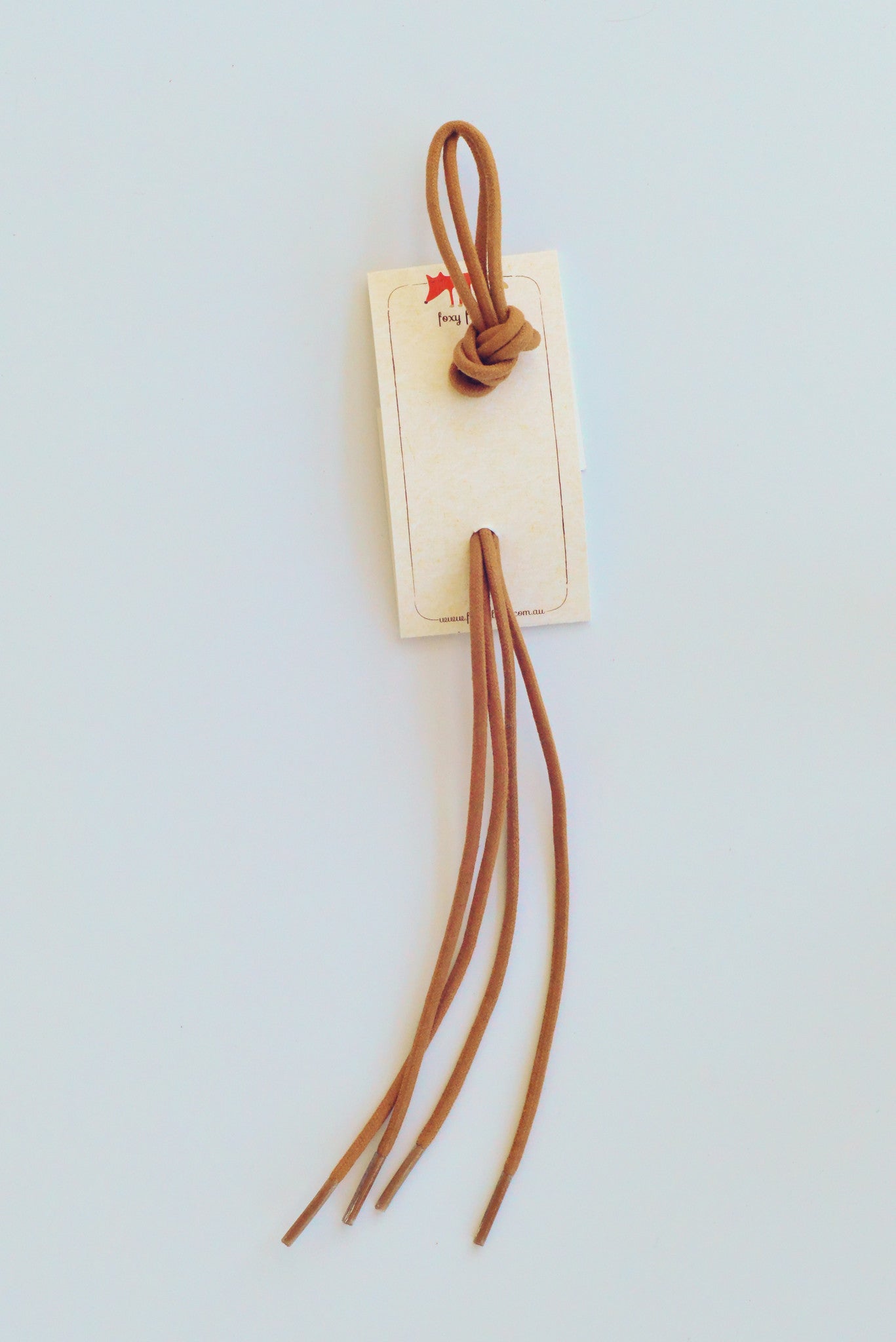 Foxy Fellow Mocha Shoe Laces | Shoe Lace | Bon Bon Tresor