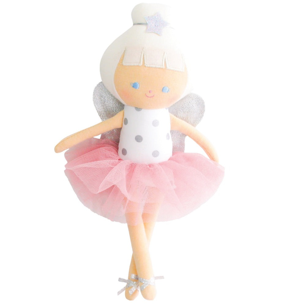 Alimrose Bella Baby Fairy Silver Spot | Dolls & Soft Toys | Bon Bon Tresor