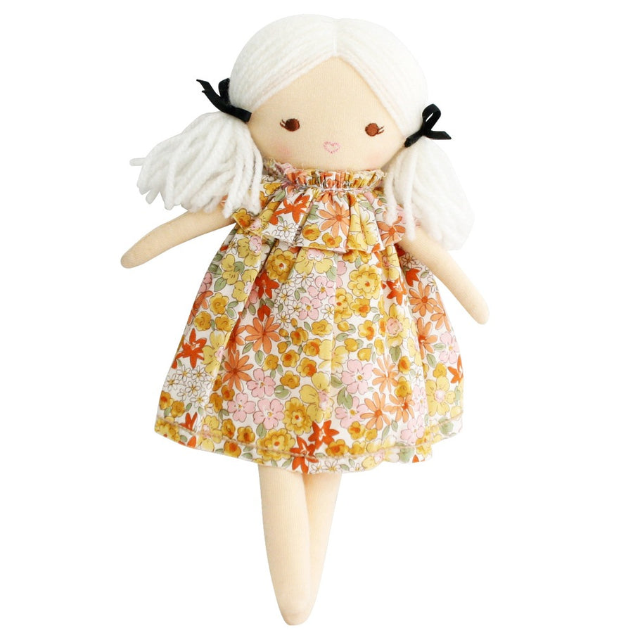 Alimrose Designs Mini Matilda Asleep Awake Marigold | Dolls & Soft Toys | Bon Bon Tresor