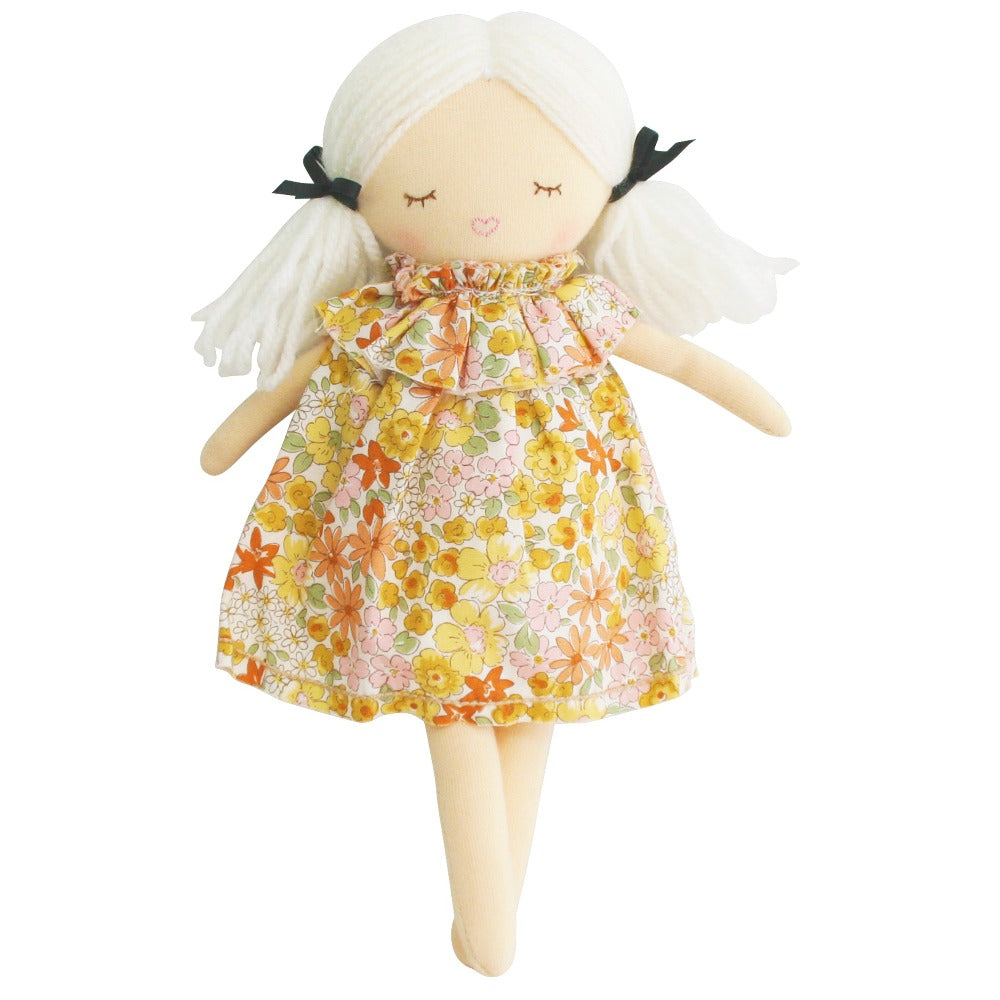 Alimrose Designs Mini Matilda Asleep Awake Marigold | Dolls & Soft Toys | Bon Bon Tresor