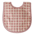 Alimrose Designs Bib Rose Check Linen | Bib & Smocks | Bon Bon Tresor