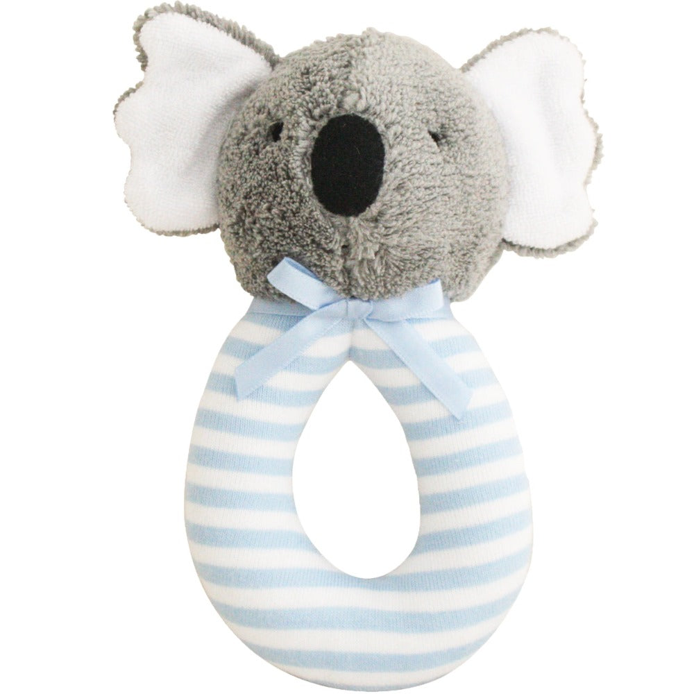Alimrose Designs Koala Grab Rattle Blue | Rattles & Squeakers | Bon Bon Tresor