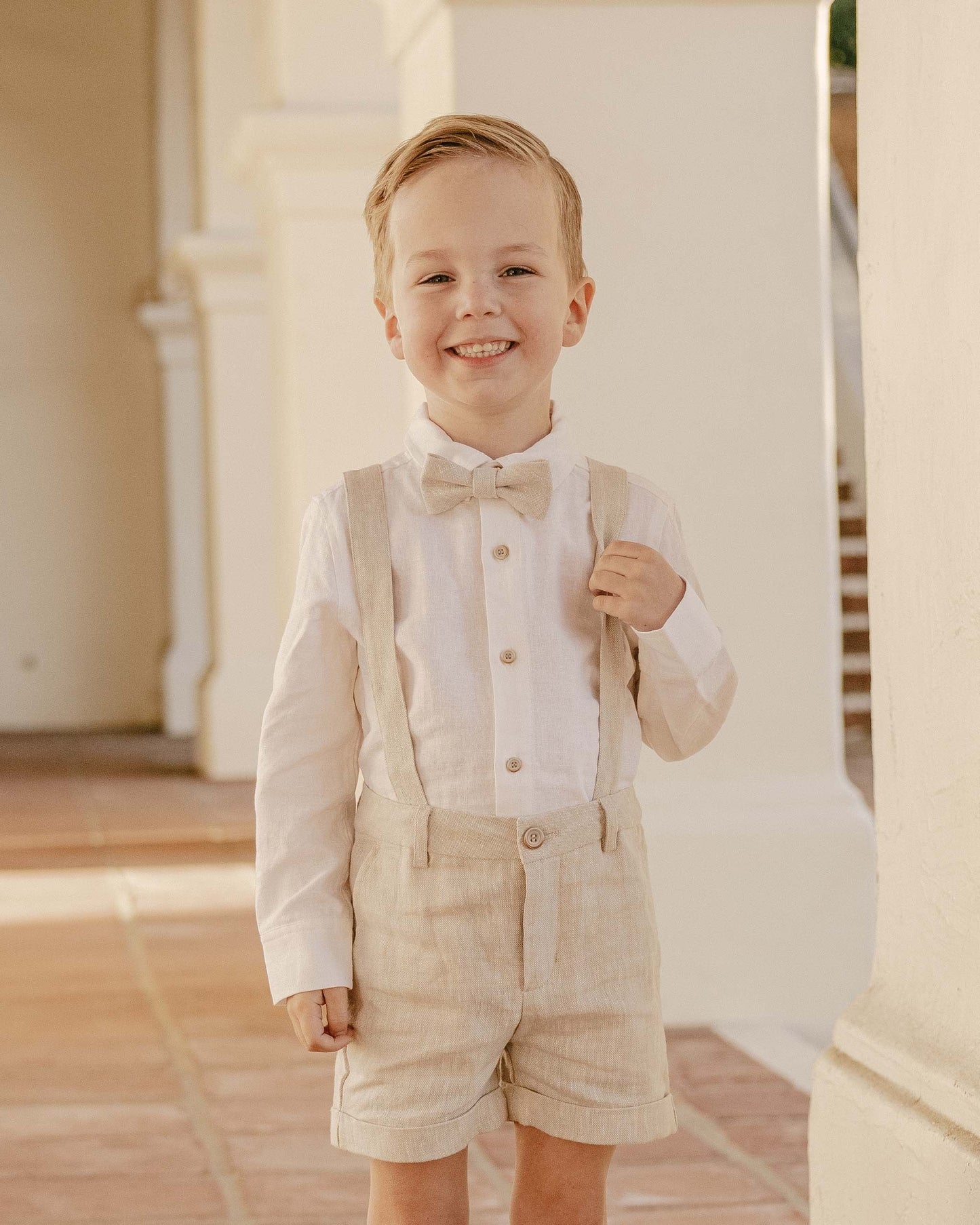 Noralee Harrison Shirt - White | Suits & Sets | Bon Bon Tresor