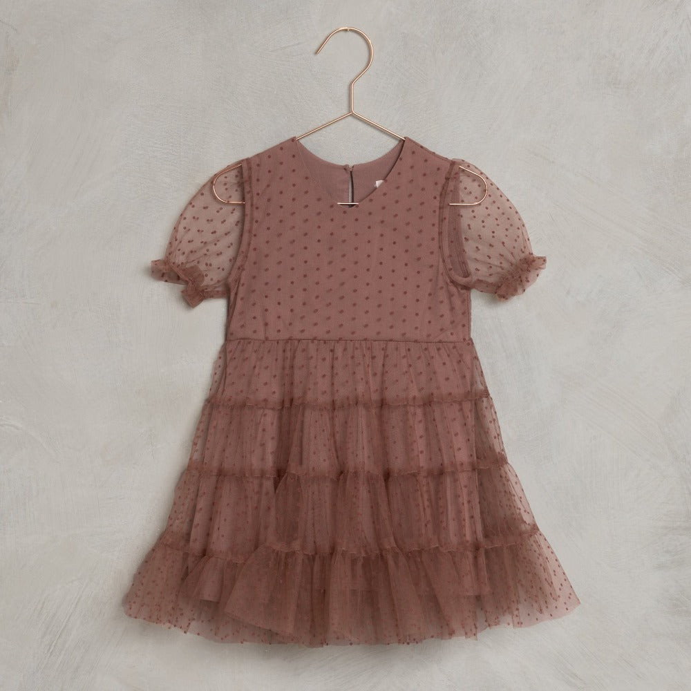 Noralee Dottie Dress Wine Dot | Dresses & Skirts | Bon Bon Tresor