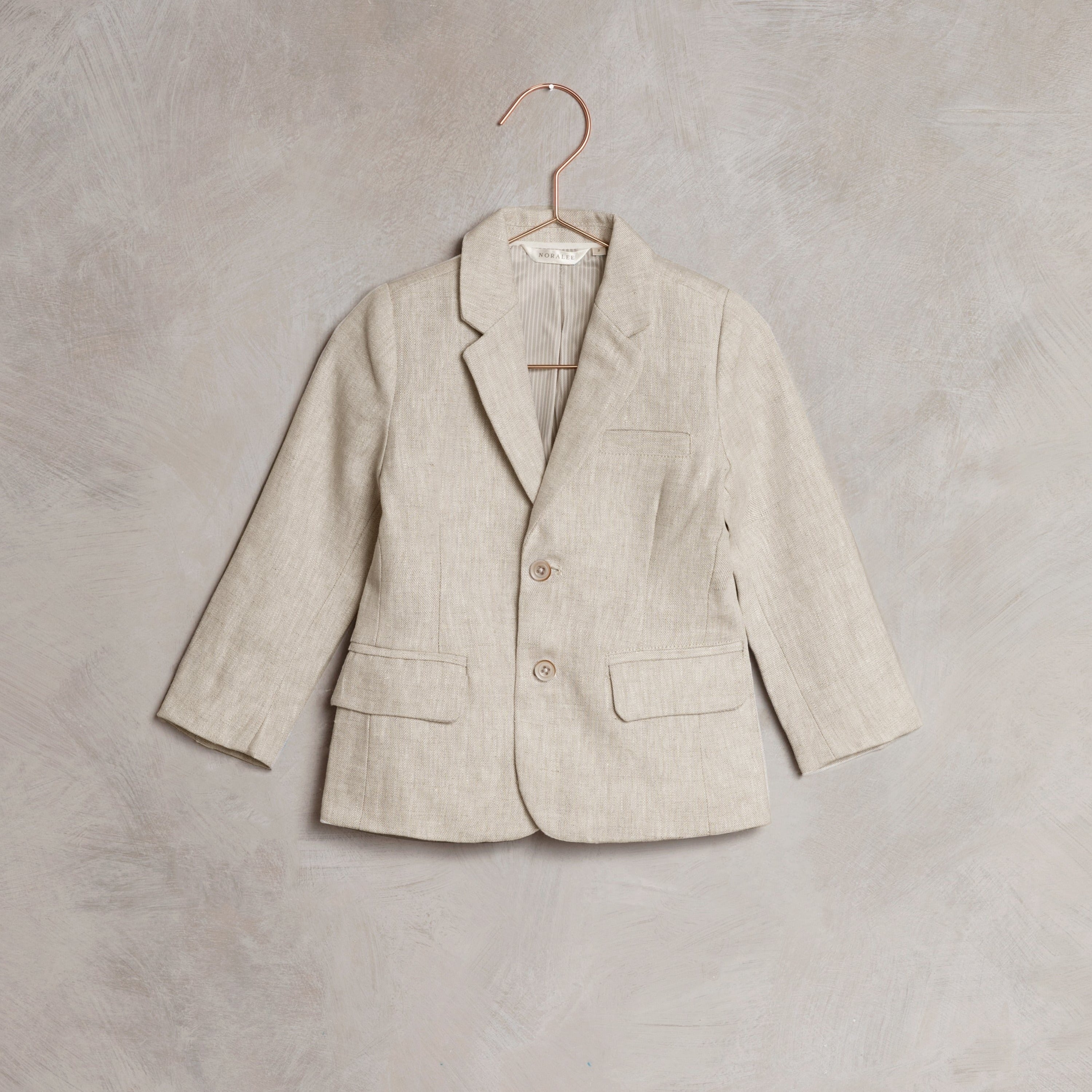 Noralee Sebastian Blazer - Linen | Suits & Sets | Bon Bon Tresor