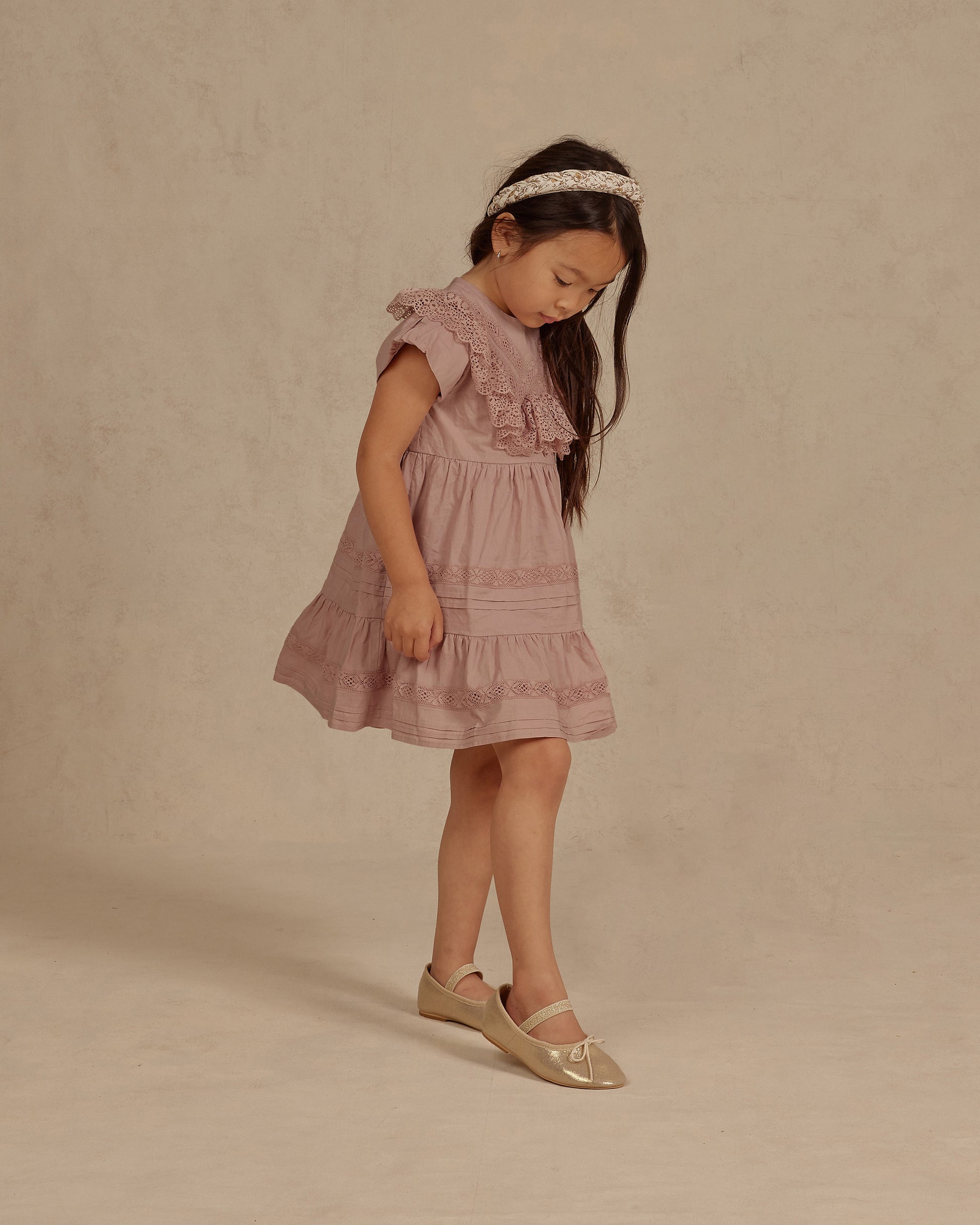 Noralee Goldie Dress - Mauve | Dresses | Bon Bon Tresor