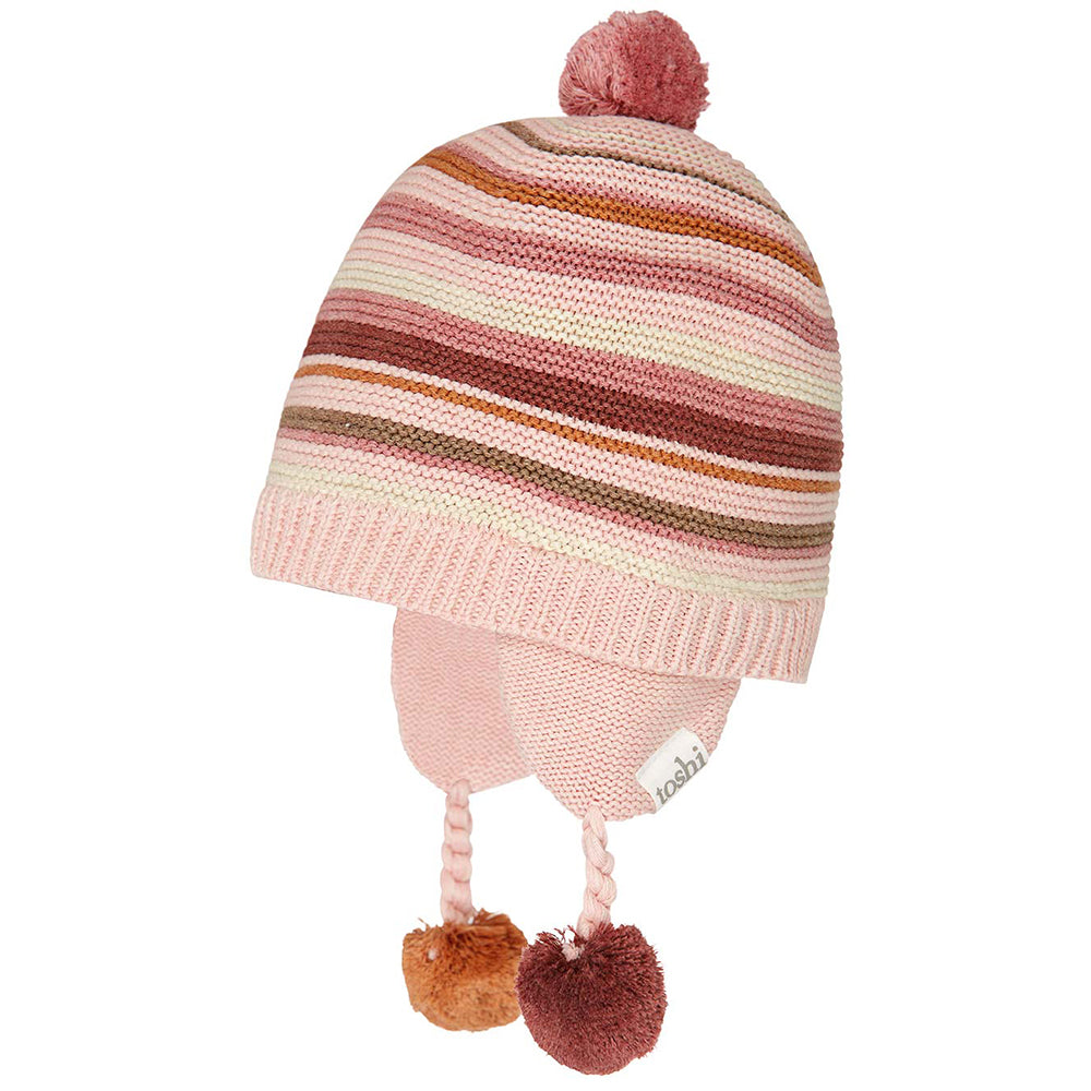 Toshi Organic Earmuff Fantasy Berry | Hats | Bon Bon Tresor