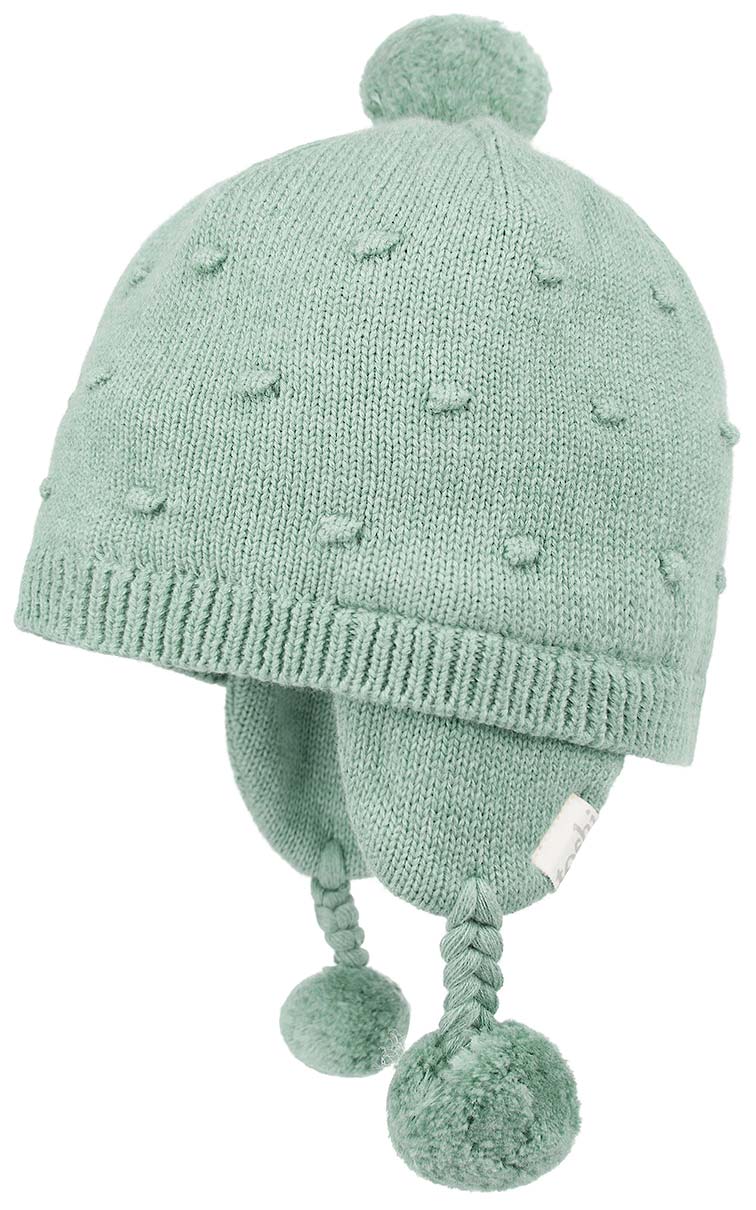 Toshi Organic Earmuff Fantasy Jade | Hats | Bon Bon Tresor