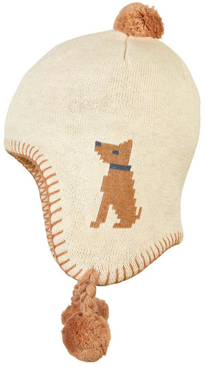 Toshi Organic Earmuff Storytime Puppy | Beanie | Bon Bon Tresor