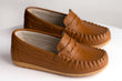 Kiddie Couture Tan Polo Loafers | Moccasins & Loafers | Bon Bon Tresor