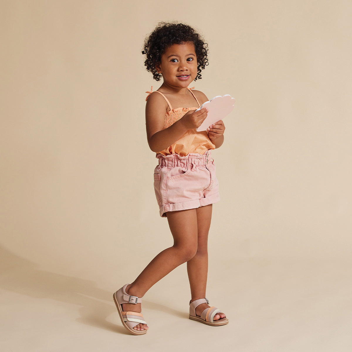 Pretty Brave Georgia Sandal 3 Tone | Sandals | Bon Bon Tresor