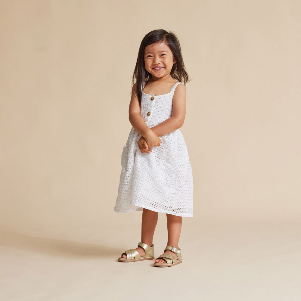 Pretty Brave Georgia Sandal Gold | Sandals | Bon Bon Tresor