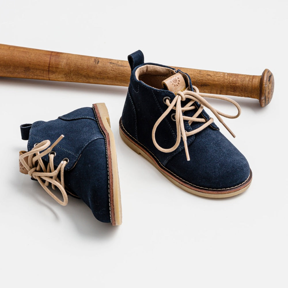 Pretty Brave Desert Boot Navy | Boots | Bon Bon Tresor